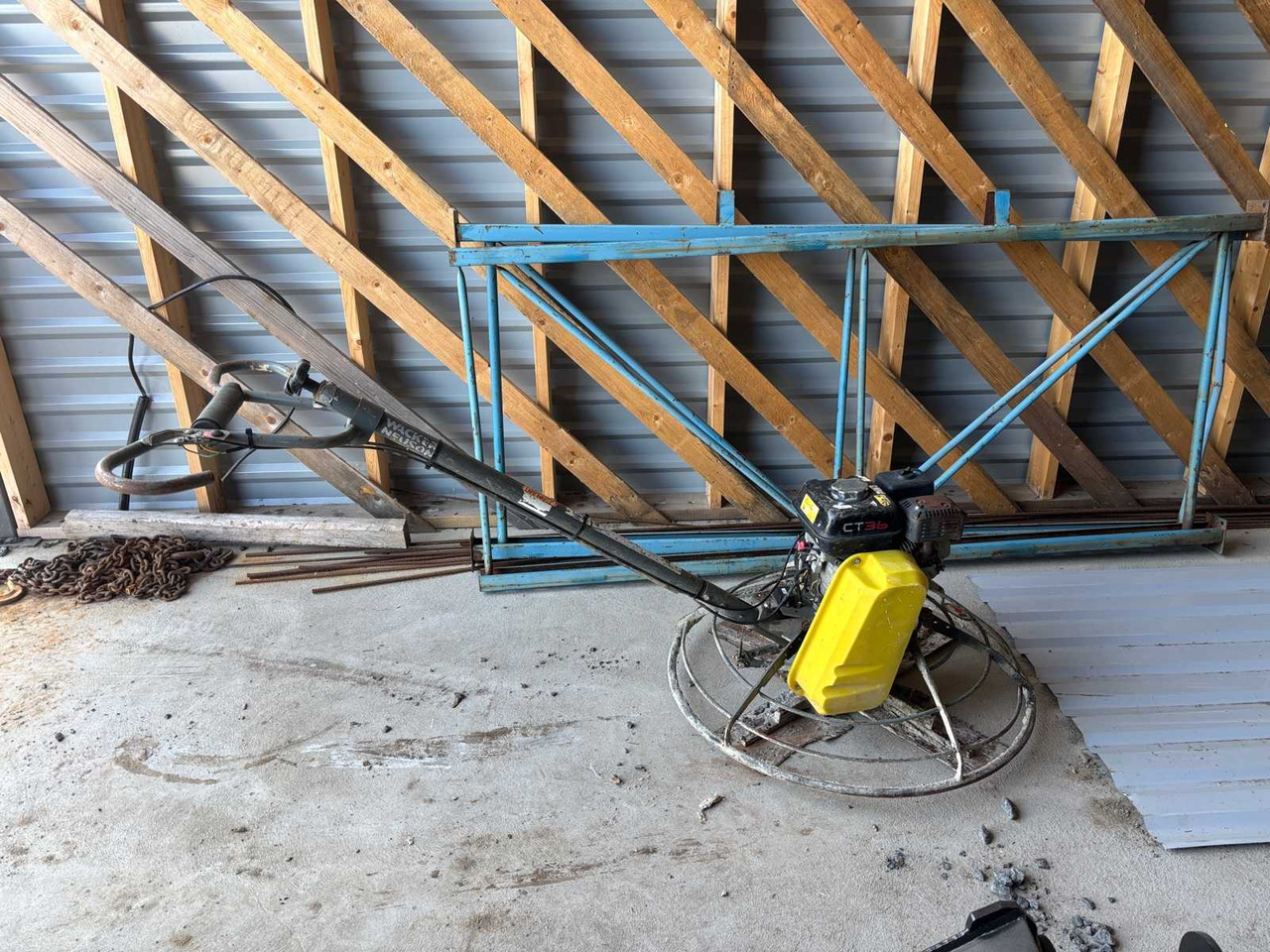 Wacker Neuson Trowel CT 36-5A concrete grinder - Бетономешалка: фото 2 Wacker Neuson Trowel CT 36-5A concrete grinder - Бетономешалка: фото 2