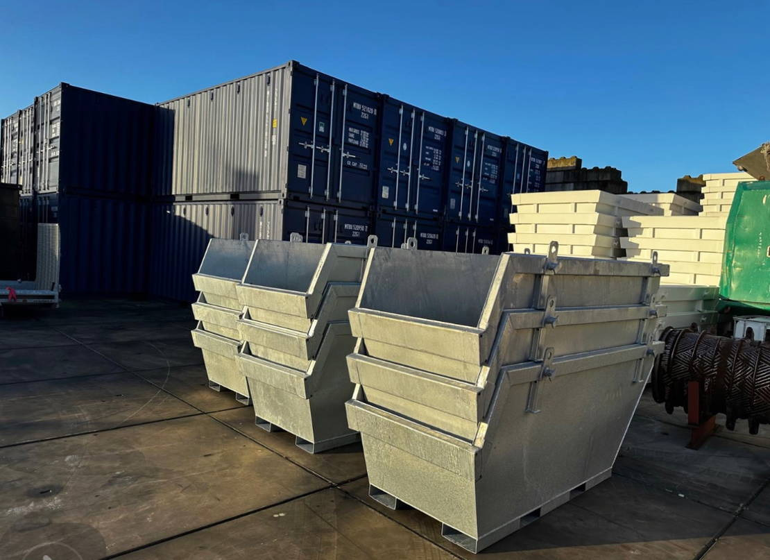 Sidalco 2 m3 gegalvaniseerd - Бункер накопитель: фото 4 Sidalco 2 m3 gegalvaniseerd - Бункер накопитель: фото 4