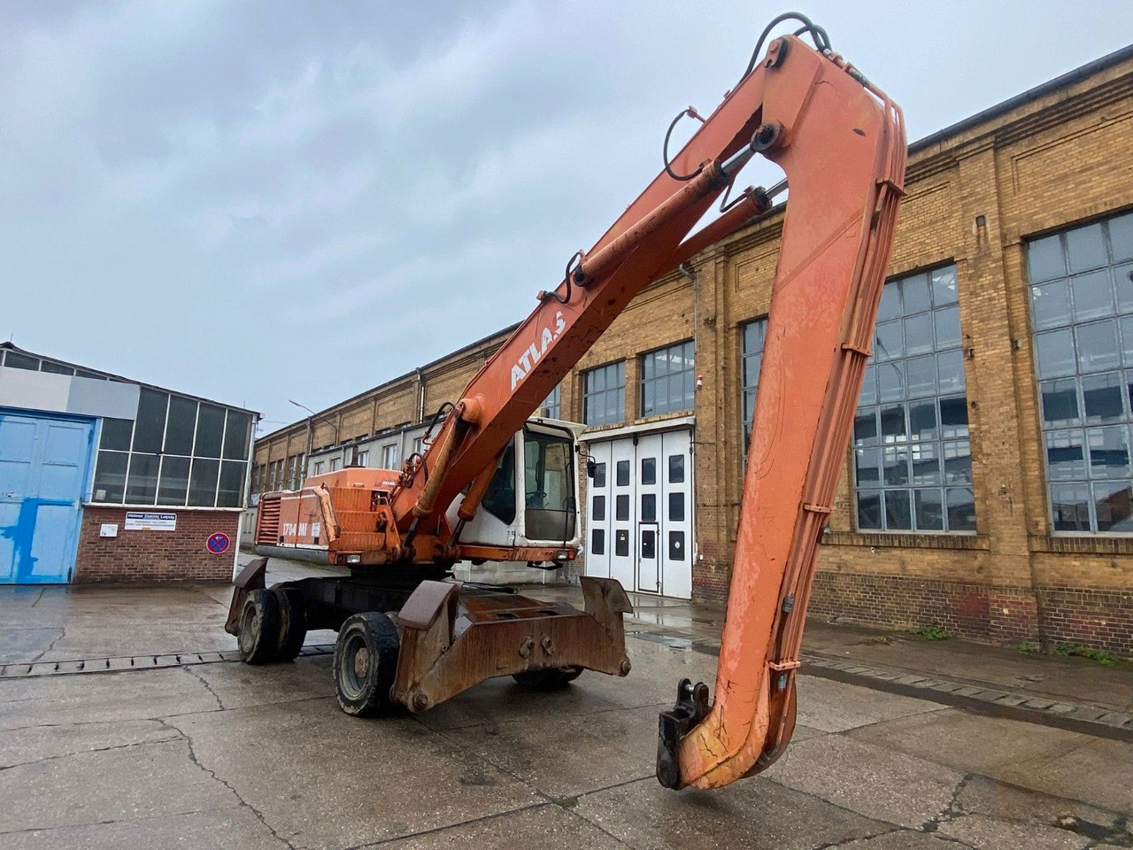 Atlas 1704 MI mit Greifer Umschlagbagger Lang - Колёсный экскаватор: фото 3 Atlas 1704 MI mit Greifer Umschlagbagger Lang - Колёсный экскаватор: фото 3