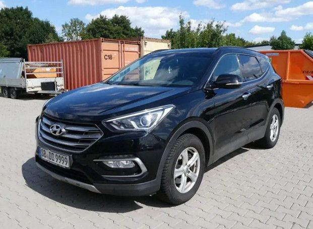 Hyundai Santa Fe blue Premium 4WD XENON LED NAVI LEDER - Внедорожник: фото 1 Hyundai Santa Fe blue Premium 4WD XENON LED NAVI LEDER - Внедорожник: фото 1