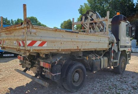 Mercedes-Benz ACTROS 1831 4X4 KRAN MEILER ALLRAD ATLAS KRAN - Самосвал, Автоманипулятор: фото 4 Mercedes-Benz ACTROS 1831 4X4 KRAN MEILER ALLRAD ATLAS KRAN - Самосвал, Автоманипулятор: фото 4