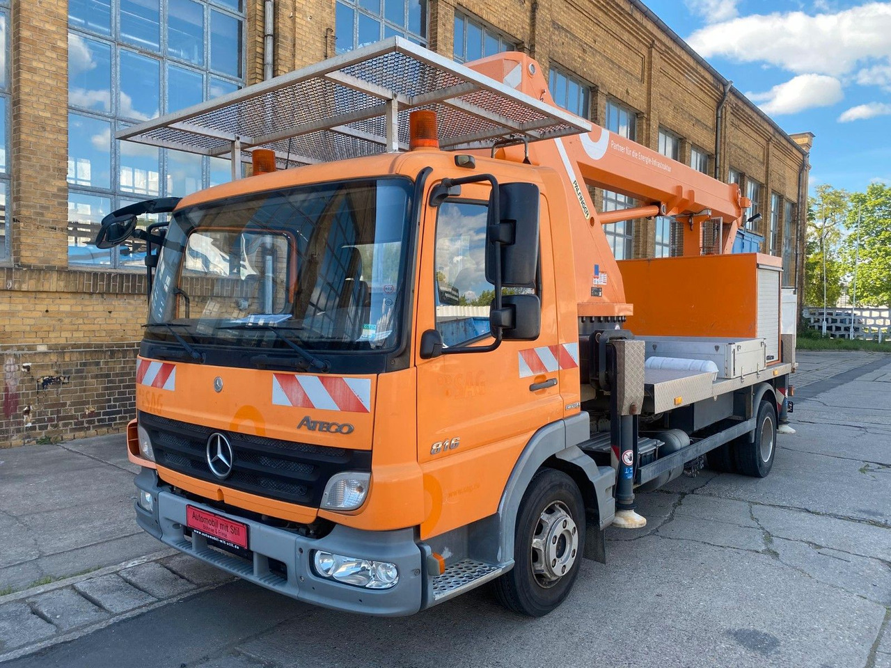 Mercedes-Benz ATEGO WUMAG ELEVANT WT230 23m TÜV - Грузовик с подъемником: фото 1 Mercedes-Benz ATEGO WUMAG ELEVANT WT230 23m TÜV - Грузовик с подъемником: фото 1