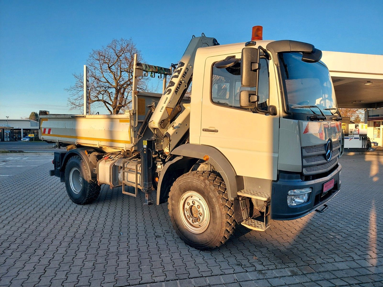 Mercedes-Benz Atego / 1324 MEILLER 4X4 KRAN ATLAS 116.3 Kipper - Самосвал, Автоманипулятор: фото 2 Mercedes-Benz Atego / 1324 MEILLER 4X4 KRAN ATLAS 116.3 Kipper - Самосвал, Автоманипулятор: фото 2