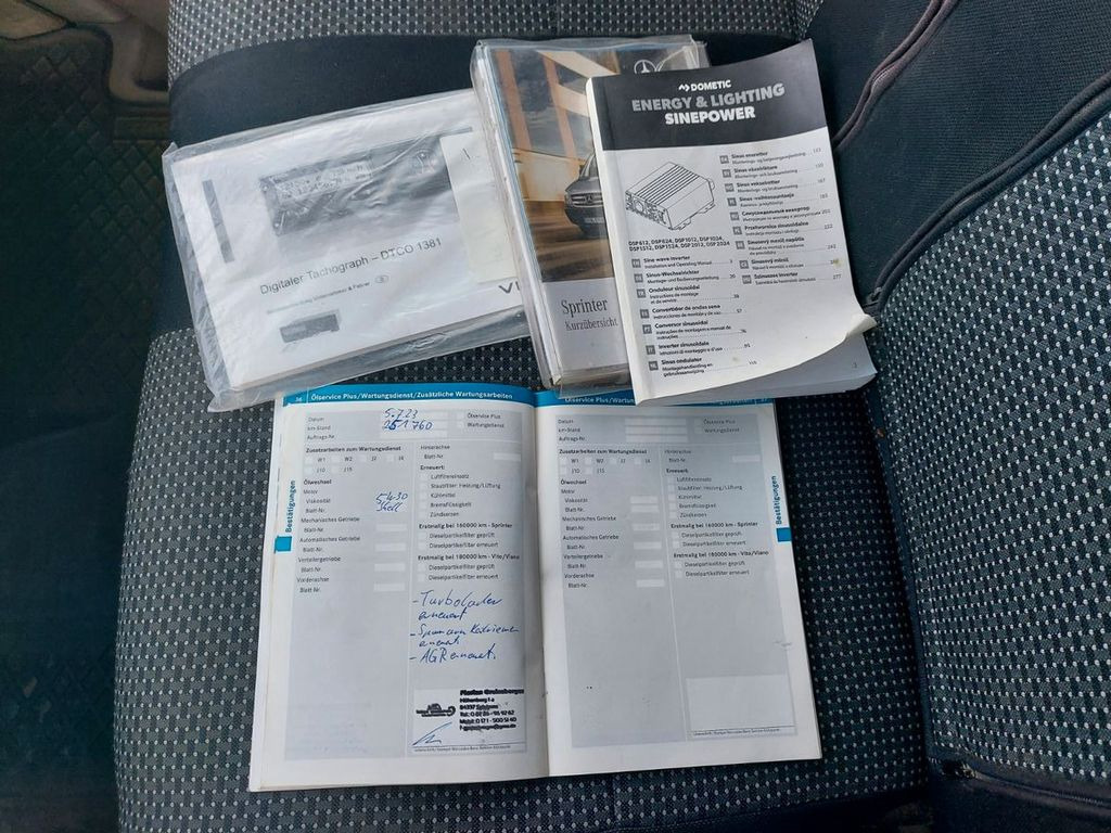 Цельнометаллический фургон Mercedes-Benz Sprinter II Kasten MAXI 516  AHK TüV: фото 27