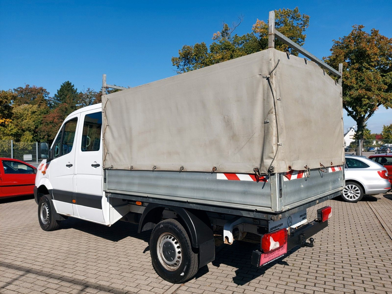Mercedes-Benz Sprinter II Pritsche DoKa 316 CDI 4X4 Klima - Тентованный фургон, Грузопассажирский фургон: фото 5 Mercedes-Benz Sprinter II Pritsche DoKa 316 CDI 4X4 Klima - Тентованный фургон, Грузопассажирский фургон: фото 5