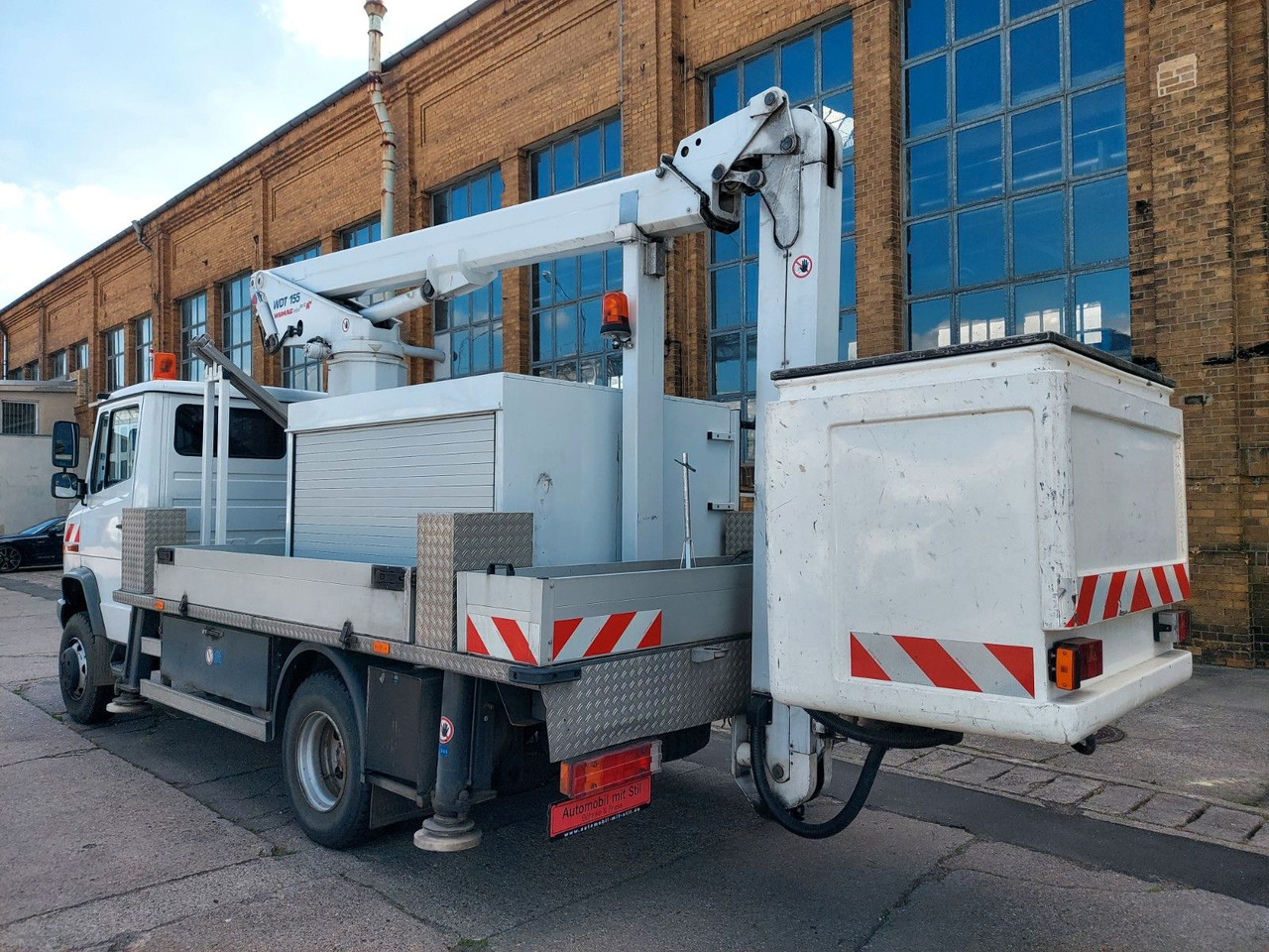 Грузовик с подъемником Mercedes-Benz VARIO 814D HUB Steiger WUMAG WDT 155 4X4 ALLRAD: фото 6