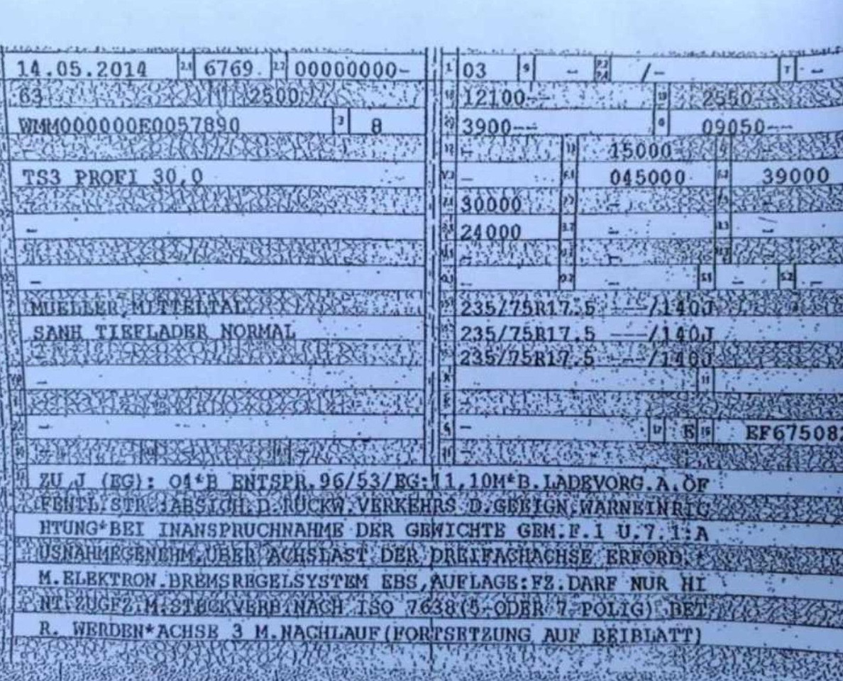 Низкорамный полуприцеп Müller-Mitteltal TS3 PROFI 30.0: фото 12