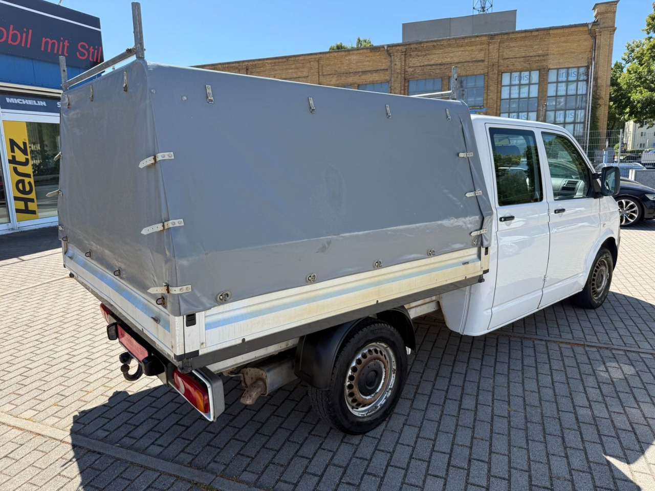 Volkswagen T5 Transporter Pritsche DoKA 4Motion 4x4 Klima - Тентованный фургон, Грузопассажирский фургон: фото 3 Volkswagen T5 Transporter Pritsche DoKA 4Motion 4x4 Klima - Тентованный фургон, Грузопассажирский фургон: фото 3
