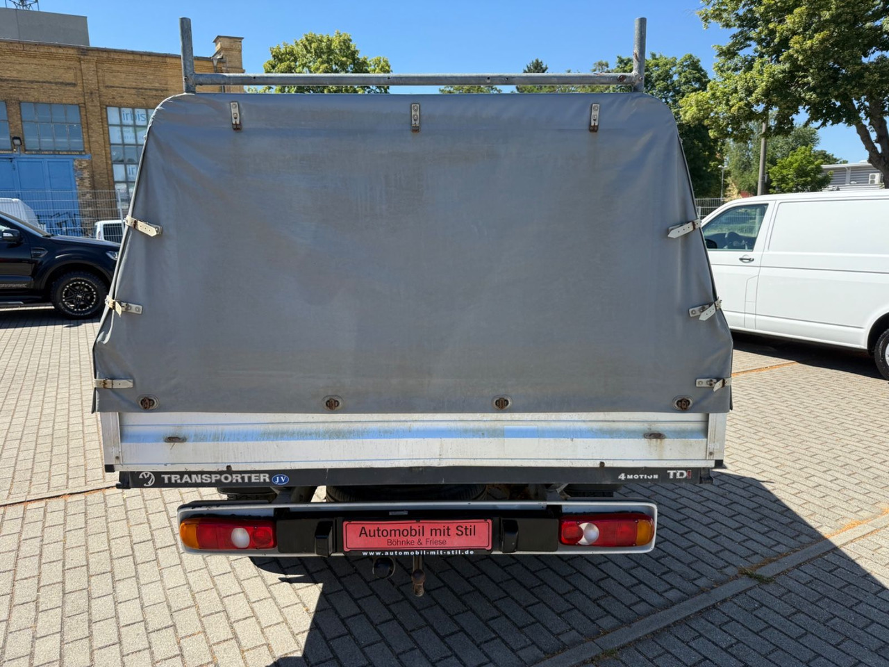Volkswagen T5 Transporter Pritsche DoKA 4Motion 4x4 Klima - Тентованный фургон, Грузопассажирский фургон: фото 4 Volkswagen T5 Transporter Pritsche DoKA 4Motion 4x4 Klima - Тентованный фургон, Грузопассажирский фургон: фото 4