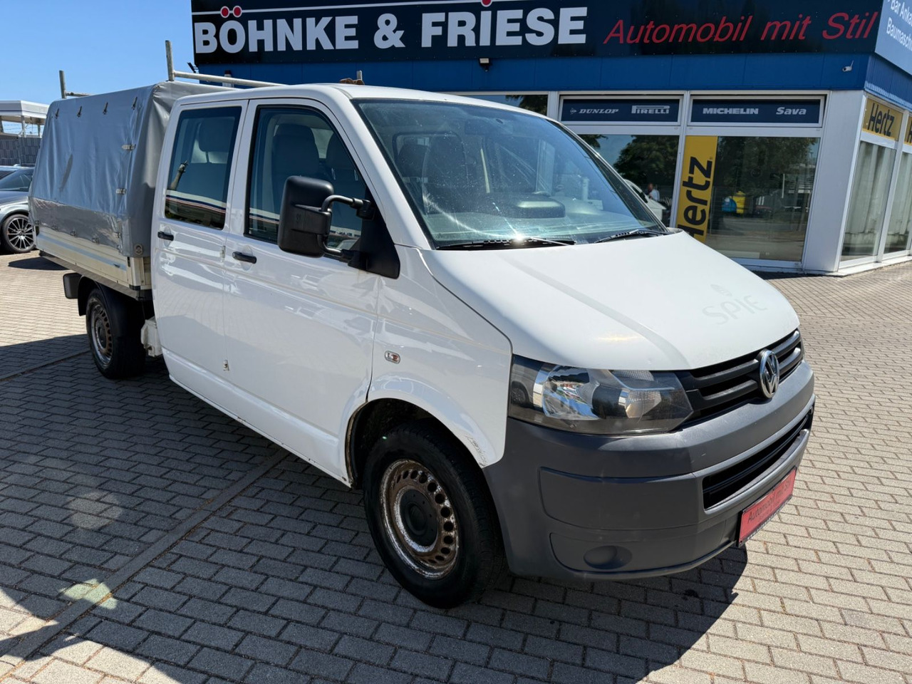 Volkswagen T5 Transporter Pritsche DoKA 4Motion 4x4 Klima - Тентованный фургон, Грузопассажирский фургон: фото 1 Volkswagen T5 Transporter Pritsche DoKA 4Motion 4x4 Klima - Тентованный фургон, Грузопассажирский фургон: фото 1
