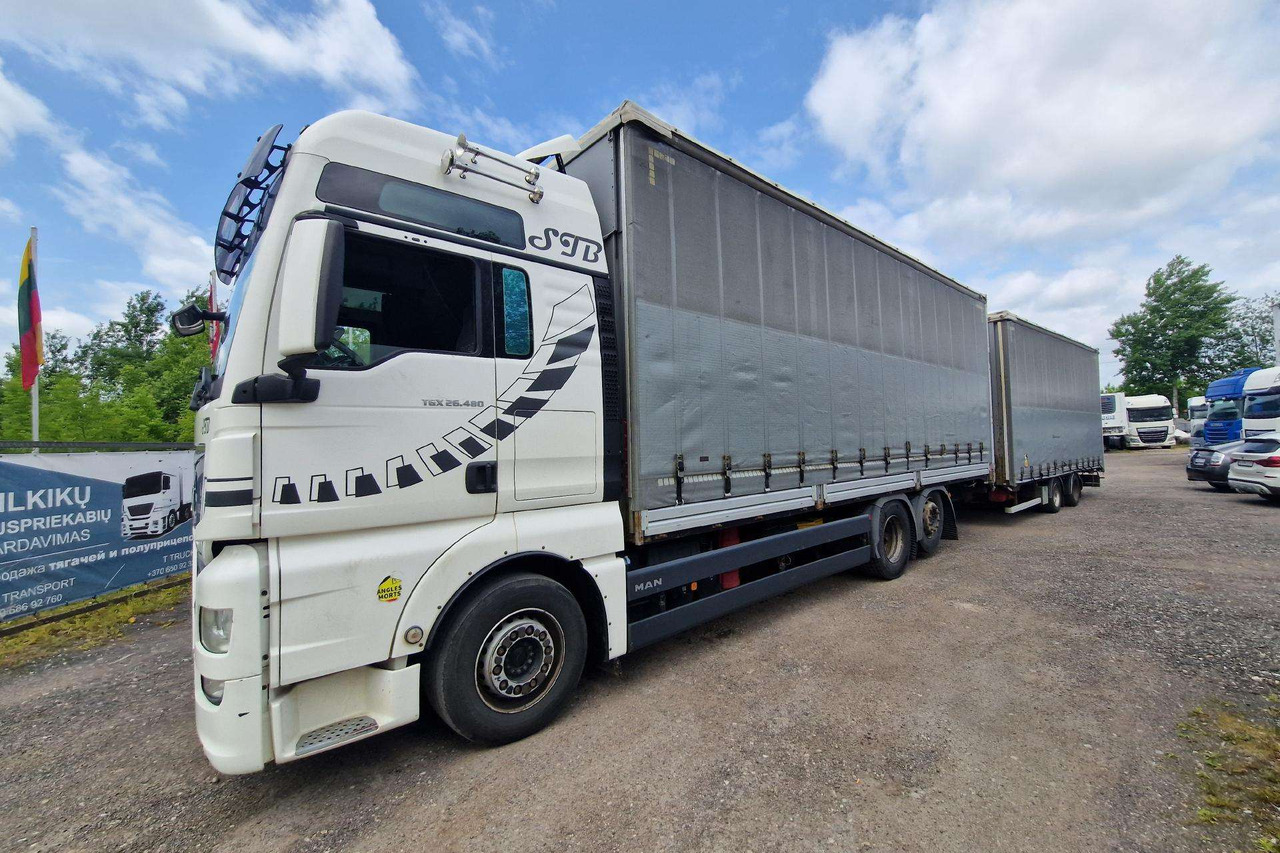 MAN TGX 480 - Тентованный грузовик: фото 2 MAN TGX 480 - Тентованный грузовик: фото 2