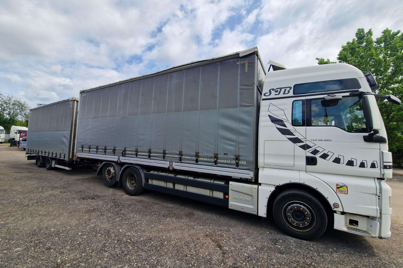 MAN TGX 480 - Тентованный грузовик: фото 1 MAN TGX 480 - Тентованный грузовик: фото 1