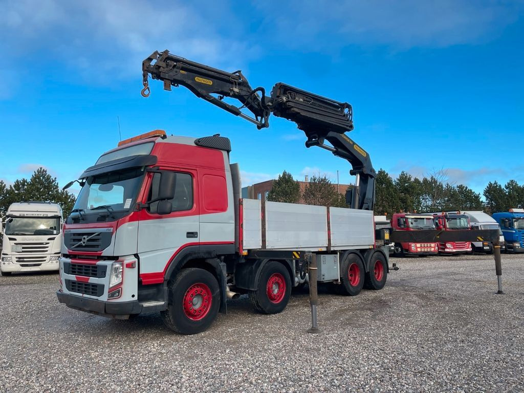 Volvo FM 420 8x4 / Crane Palfinger PK53002 SH+ Fly jib - Грузовик бортовой/ Платформа, Автоманипулятор: фото 1 Volvo FM 420 8x4 / Crane Palfinger PK53002 SH+ Fly jib - Грузовик бортовой/ Платформа, Автоманипулятор: фото 1