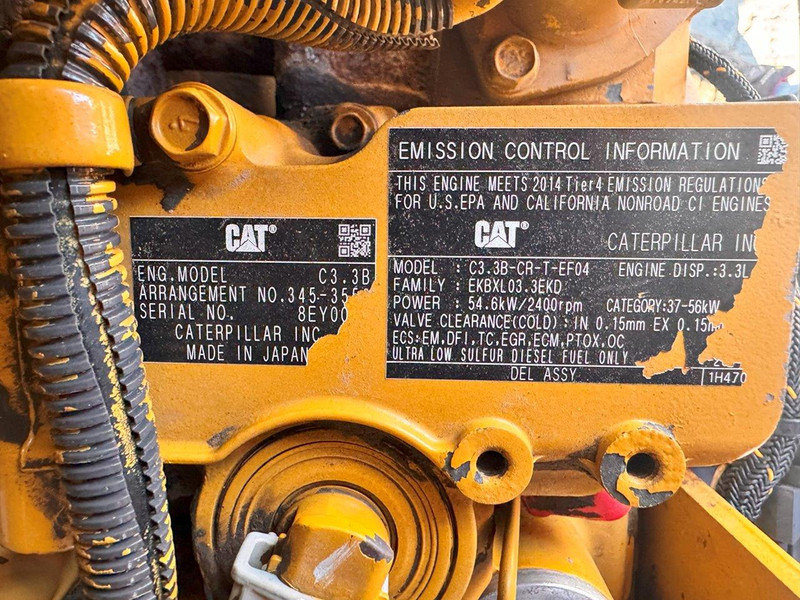 Мини-погрузчик с бортовым поворотом Caterpillar 287D NVT: фото 8