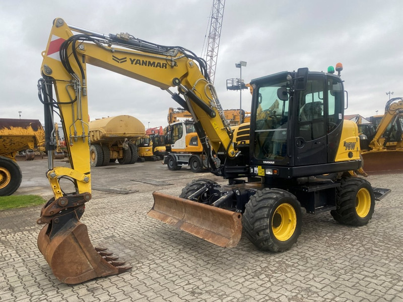 Yanmar B95w NVT - Колёсный экскаватор: фото 3 Yanmar B95w NVT - Колёсный экскаватор: фото 3