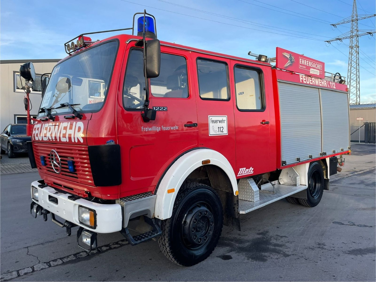 Mercedes-Benz 1222 AF 4x4 Feuerwehr/TLF16/25/2440LTR/215h/DOKA - Грузовик: фото 3 Mercedes-Benz 1222 AF 4x4 Feuerwehr/TLF16/25/2440LTR/215h/DOKA - Грузовик: фото 3