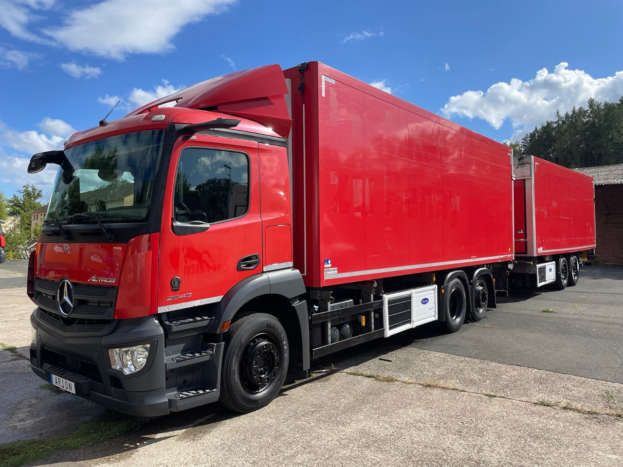 Mercedes-Benz Actros 2543 6x2 Kühlkoffer/CARRIER/KERSCHER/EU6d - Рефрижератор: фото 3 Mercedes-Benz Actros 2543 6x2 Kühlkoffer/CARRIER/KERSCHER/EU6d - Рефрижератор: фото 3
