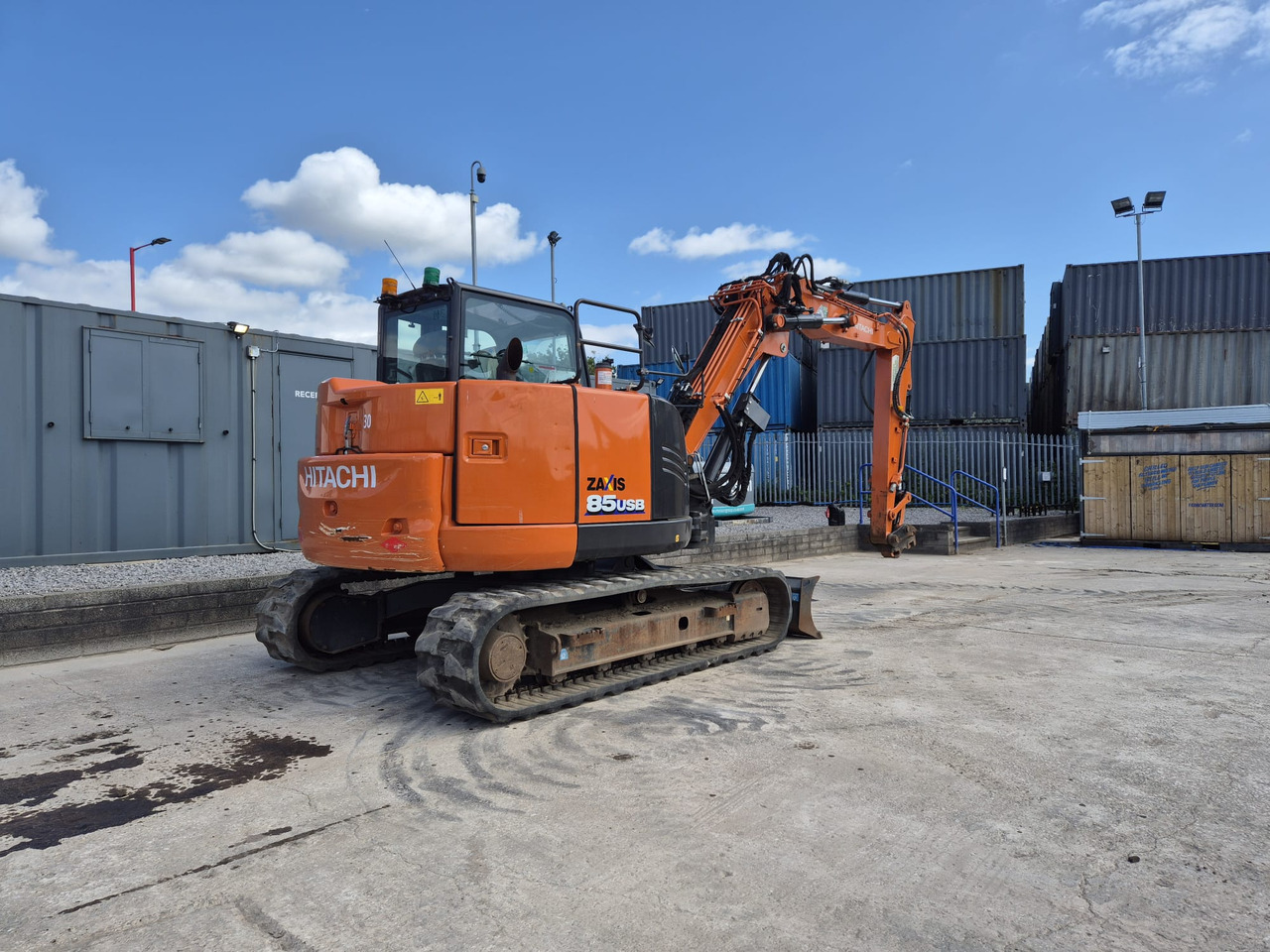 Hitachi ZX85USBR-6 2PB - Мини-экскаватор: фото 5 Hitachi ZX85USBR-6 2PB - Мини-экскаватор: фото 5