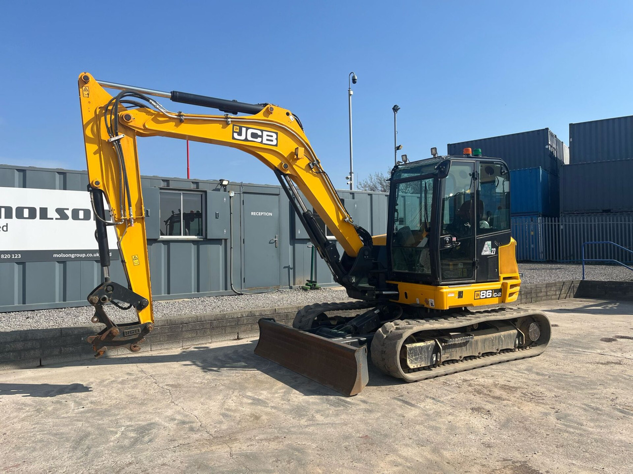 JCB 86C-2 - Мини-экскаватор: фото 1 JCB 86C-2 - Мини-экскаватор: фото 1