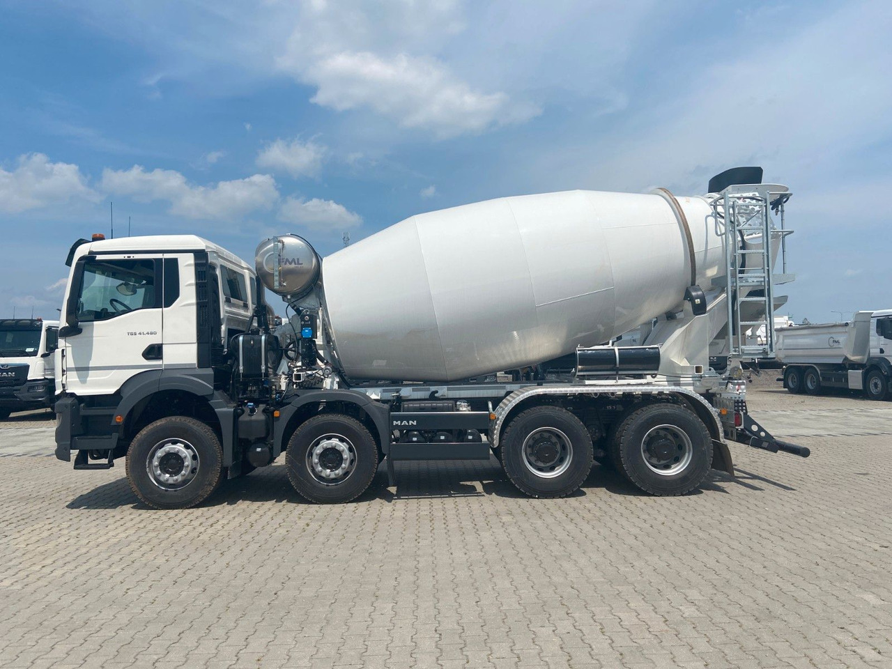 MAN TGS 41.480 RETARDER GSR WECHSELSYSTEM - Автобетоносмеситель: фото 5 MAN TGS 41.480 RETARDER GSR WECHSELSYSTEM - Автобетоносмеситель: фото 5