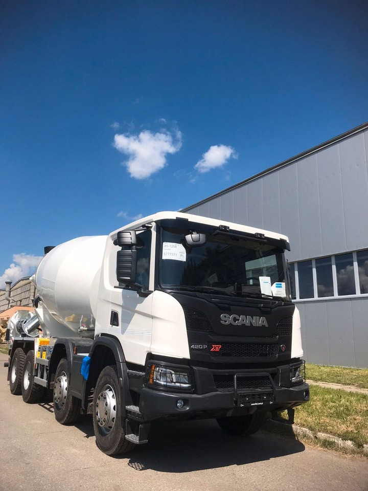 Scania P420 8X4 FML 10 M3 Scania P420 8X4 FML 10 M3 - Автобетоносмеситель: фото 4 Scania P420 8X4 FML 10 M3 Scania P420 8X4 FML 10 M3 - Автобетоносмеситель: фото 4