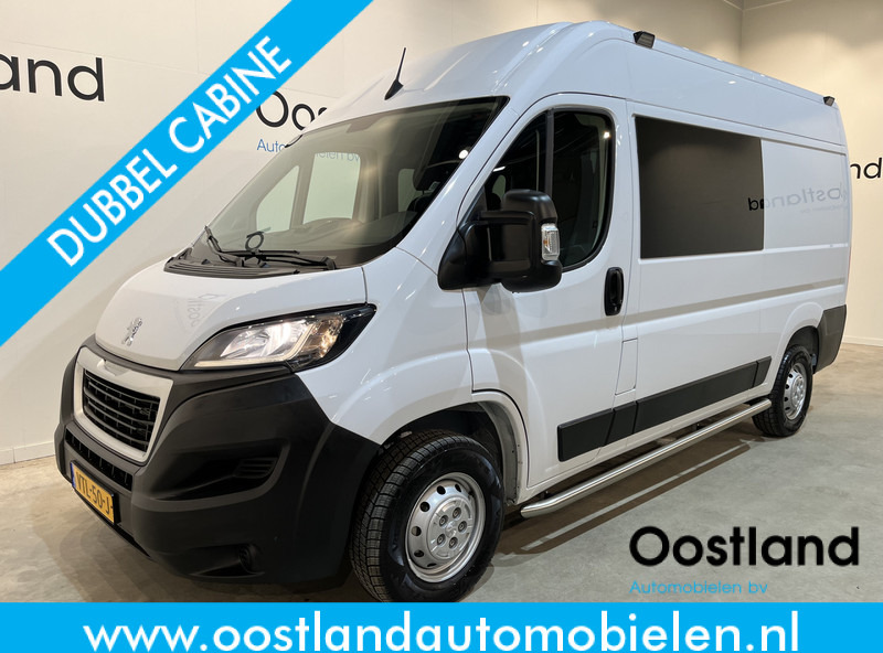 Peugeot Boxer 2.2 BlueHDi 120 PK L2H2 DC Dubbel Cabine / Euro 6 / Airco / CarPlay / Camera / Trekhaak / Cruise Control / 500 KM Z.G.A.N. !! / BPM VRIJ !! - Легковой фургон, Грузопассажирский фургон: фото 1 Peugeot Boxer 2.2 BlueHDi 120 PK L2H2 DC Dubbel Cabine / Euro 6 / Airco / CarPlay / Camera / Trekhaak / Cruise Control / 500 KM Z.G.A.N. !! / BPM VRIJ !! - Легковой фургон, Грузопассажирский фургон: фото 1