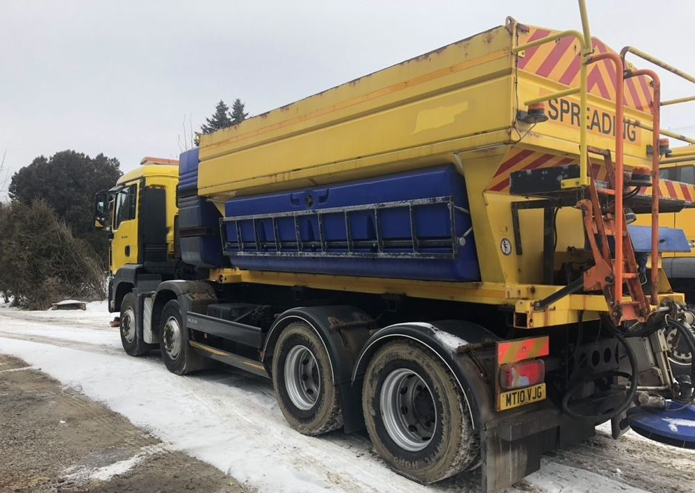 Коммунальная/ Специальная техника, Грузовик MAN TGS 32.360 8x4 piaskarka solarka schmidt euro5 pług: фото 6