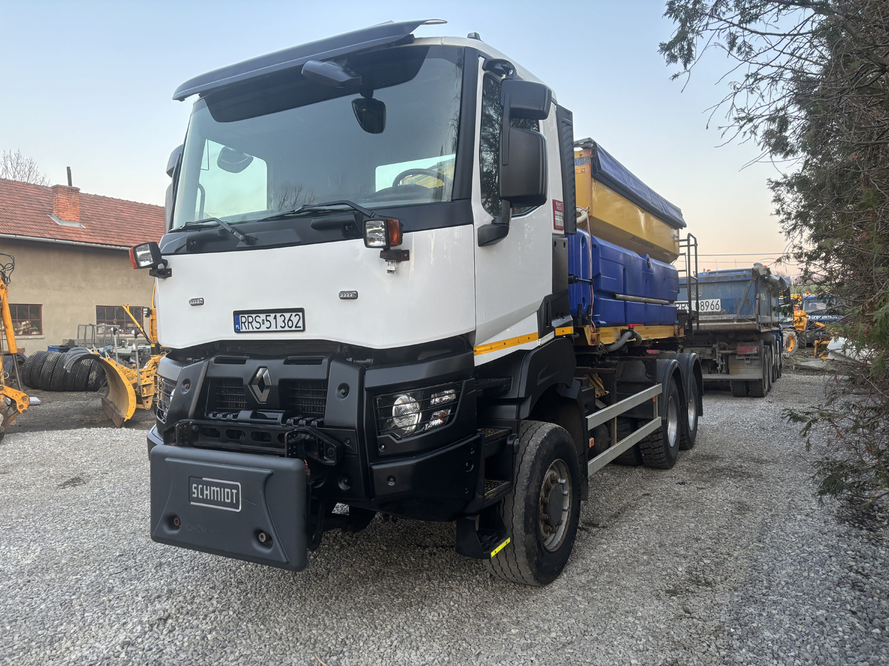 RENAULT K380 6x6 K380 6x6 SCHMIDT STRATOS III GRITTER/SPREADER PLOUGH в лизинг RENAULT K380 6x6 K380 6x6 SCHMIDT STRATOS III GRITTER/SPREADER PLOUGH: фото 7