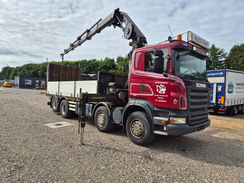 Scania R480 8x2/4 // Hiab 244 EP-5 // Hyd - ramp - Автоманипулятор: фото 1 Scania R480 8x2/4 // Hiab 244 EP-5 // Hyd - ramp - Автоманипулятор: фото 1