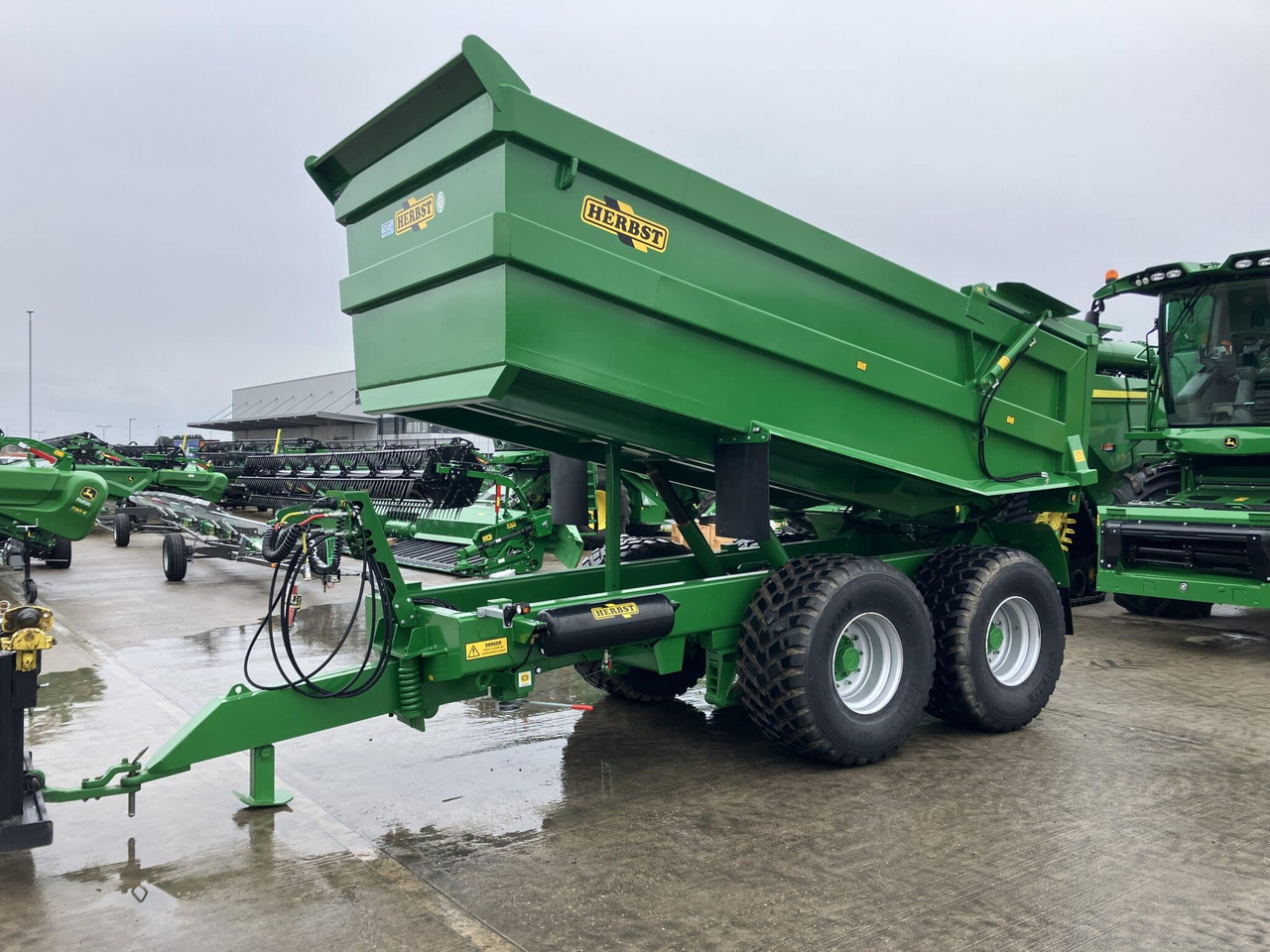 Новый Сельскохозяйственный прицеп Herbst 20T Dump Trailer: фото 1