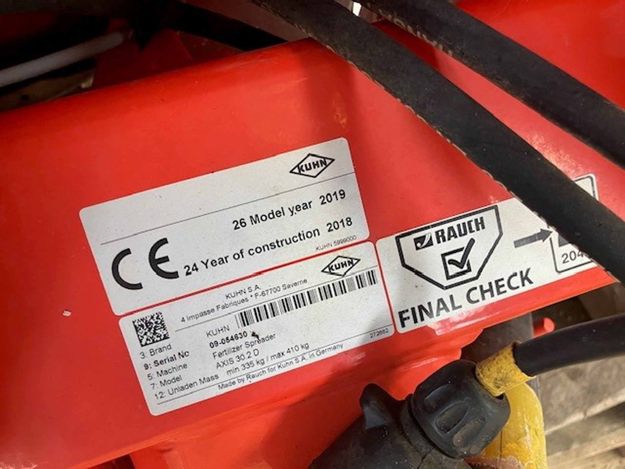 Kuhn Axis 30.2D - Разбрасыватель удобрений: фото 2 Kuhn Axis 30.2D - Разбрасыватель удобрений: фото 2