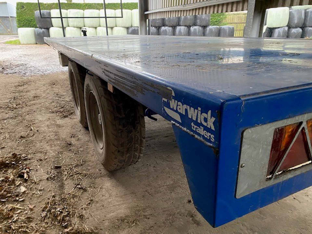 Warwick WB11B 14T Bale Trailer - Сельскохозяйственный прицеп: фото 4 Warwick WB11B 14T Bale Trailer - Сельскохозяйственный прицеп: фото 4