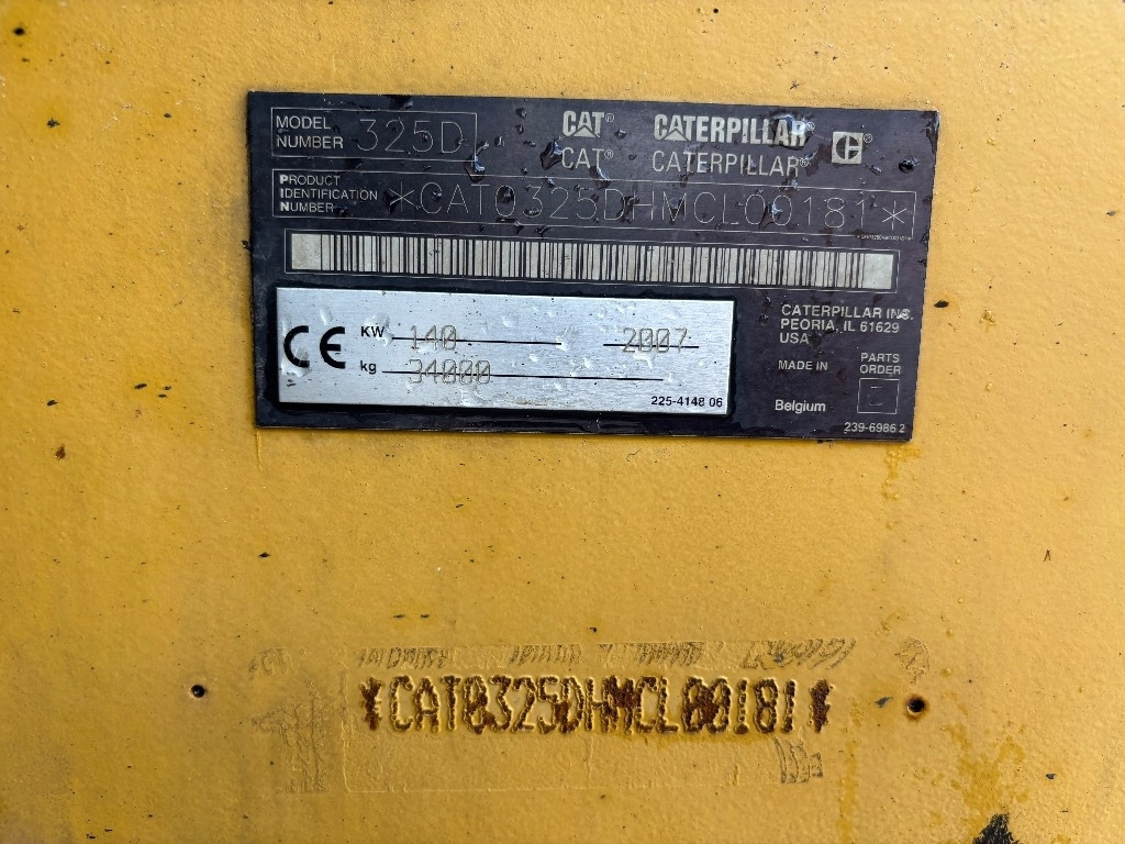 Гусеничный экскаватор CAT 325 D LR LRE LONG REACH 16m: фото 35