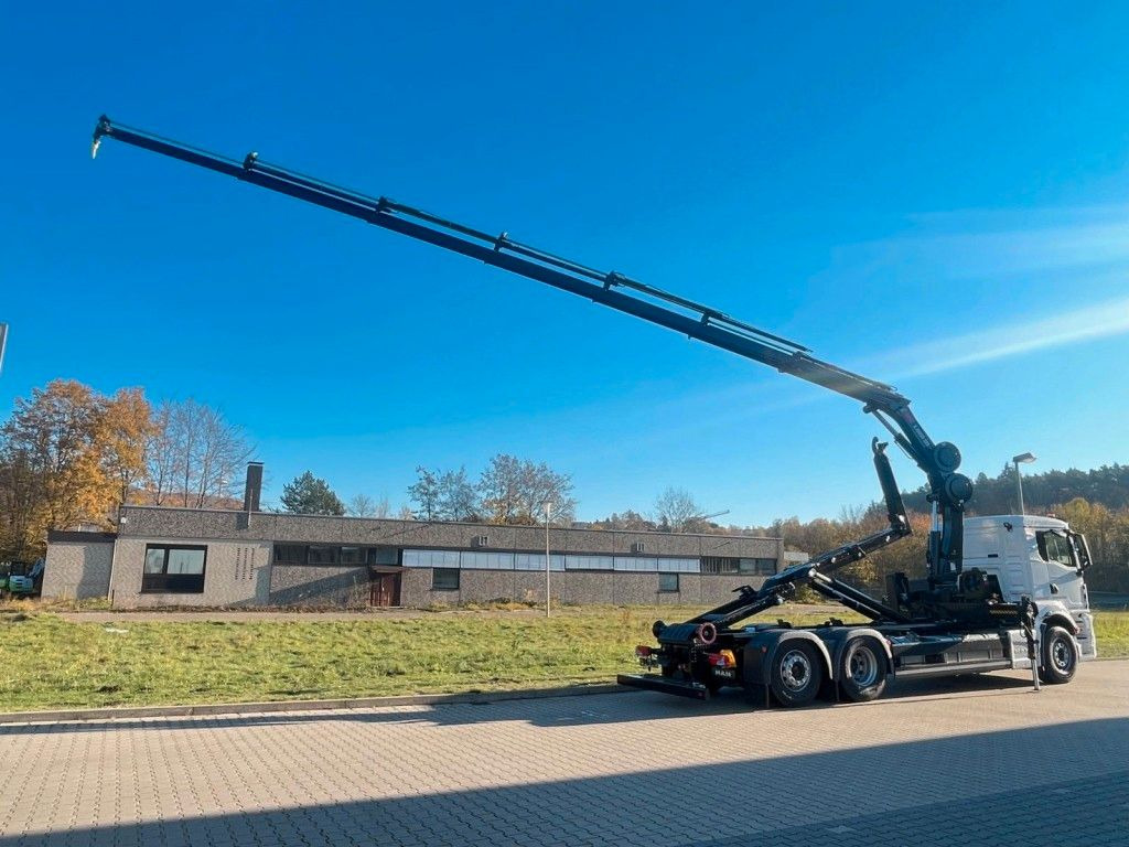 MAN TGS 26.470 6x2 Abrollkipper + Kran Hiab 228-6 - Крюковой мультилифт, Автоманипулятор: фото 5 MAN TGS 26.470 6x2 Abrollkipper + Kran Hiab 228-6 - Крюковой мультилифт, Автоманипулятор: фото 5