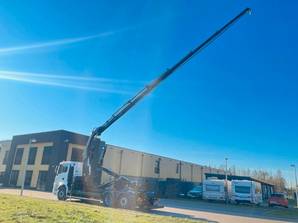 MAN TGS 26.470 6x2 Abrollkipper + Kran Hiab 228-6 - Крюковой мультилифт, Автоманипулятор: фото 4 MAN TGS 26.470 6x2 Abrollkipper + Kran Hiab 228-6 - Крюковой мультилифт, Автоманипулятор: фото 4