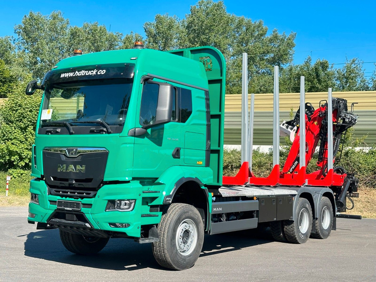 MAN TGS 33.510 6X4 BB Euro6e EPSILON 150Z - Лесовоз, Автоманипулятор: фото 1 MAN TGS 33.510 6X4 BB Euro6e EPSILON 150Z - Лесовоз, Автоманипулятор: фото 1