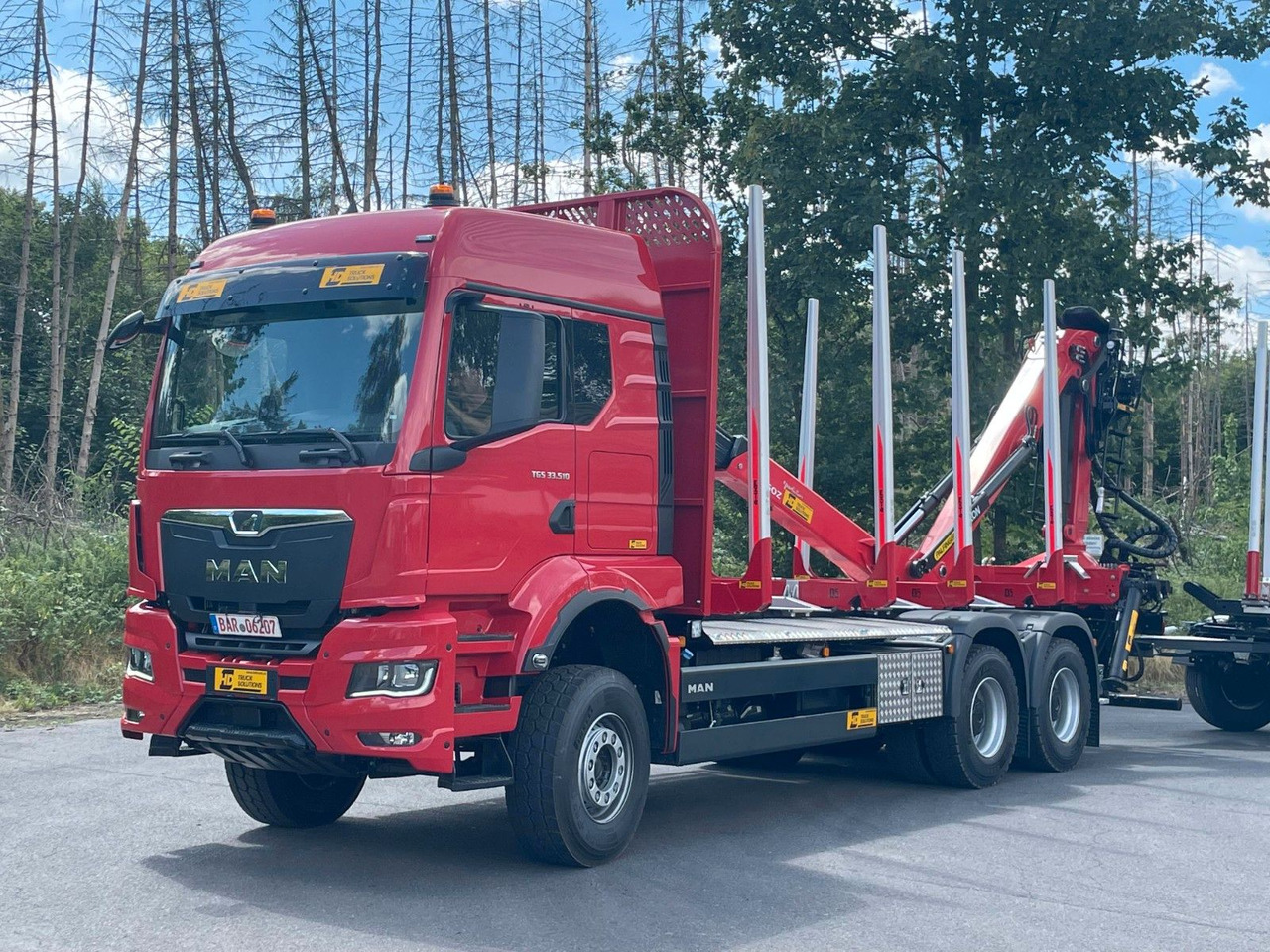 MAN TGS 33.510 6X4 BL Euro6e EPSILON 170Z - Лесовоз, Автоманипулятор: фото 2 MAN TGS 33.510 6X4 BL Euro6e EPSILON 170Z - Лесовоз, Автоманипулятор: фото 2