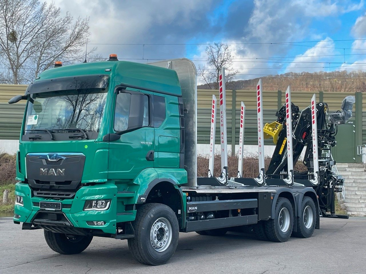 MAN TGS 33.510 6X4 BL Euro6e LogLift 165Z - Лесовоз, Автоманипулятор: фото 2 MAN TGS 33.510 6X4 BL Euro6e LogLift 165Z - Лесовоз, Автоманипулятор: фото 2