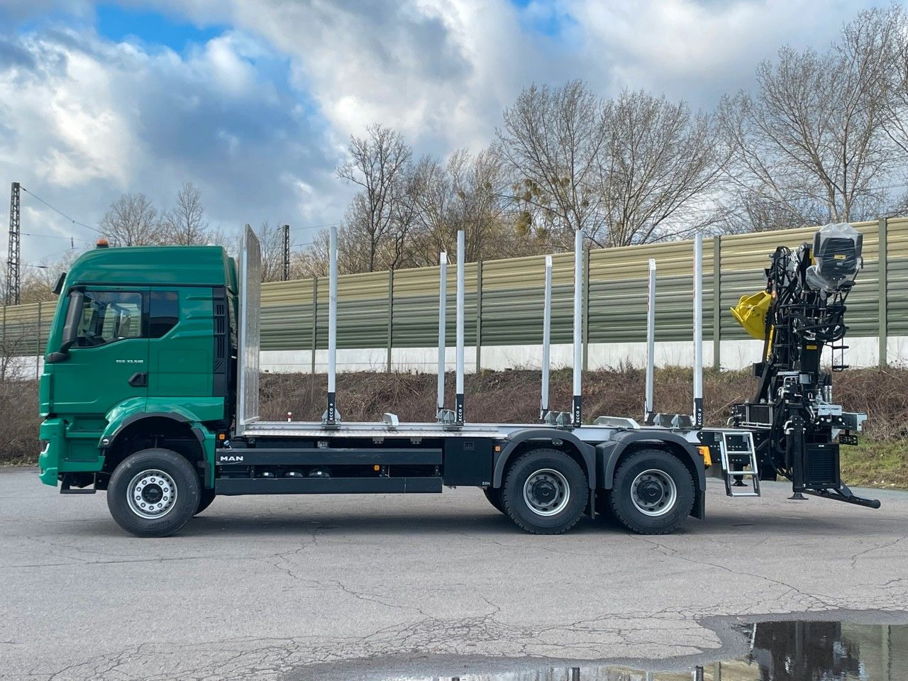 MAN TGS 33.510 6X4 BL Euro6e LogLift 165Z - Лесовоз, Автоманипулятор: фото 4 MAN TGS 33.510 6X4 BL Euro6e LogLift 165Z - Лесовоз, Автоманипулятор: фото 4