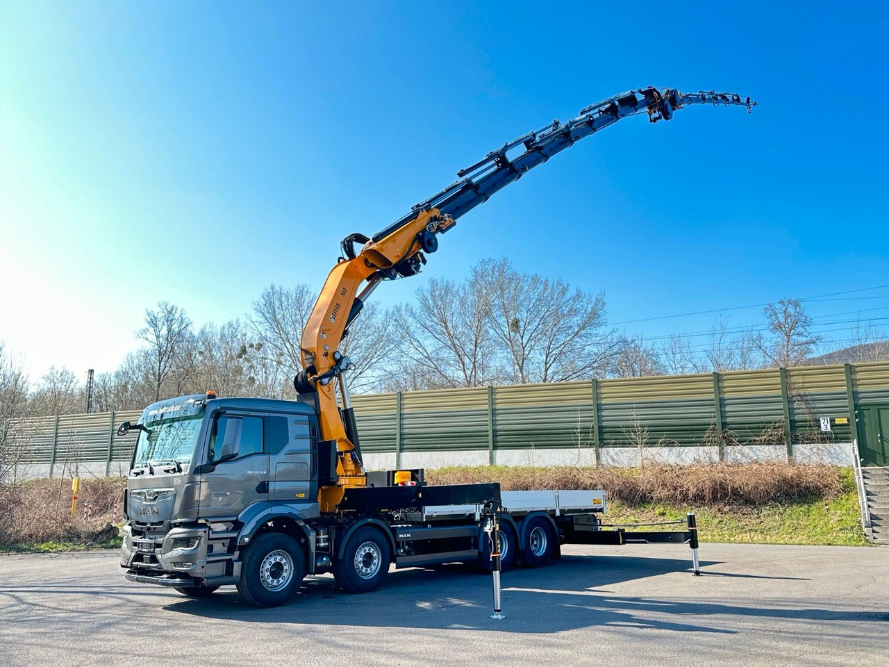 Автоманипулятор MAN TGS 35.520 8X4 TG 3 EFFER 955-8s +Jib 6sAUTOKRAN: фото 9