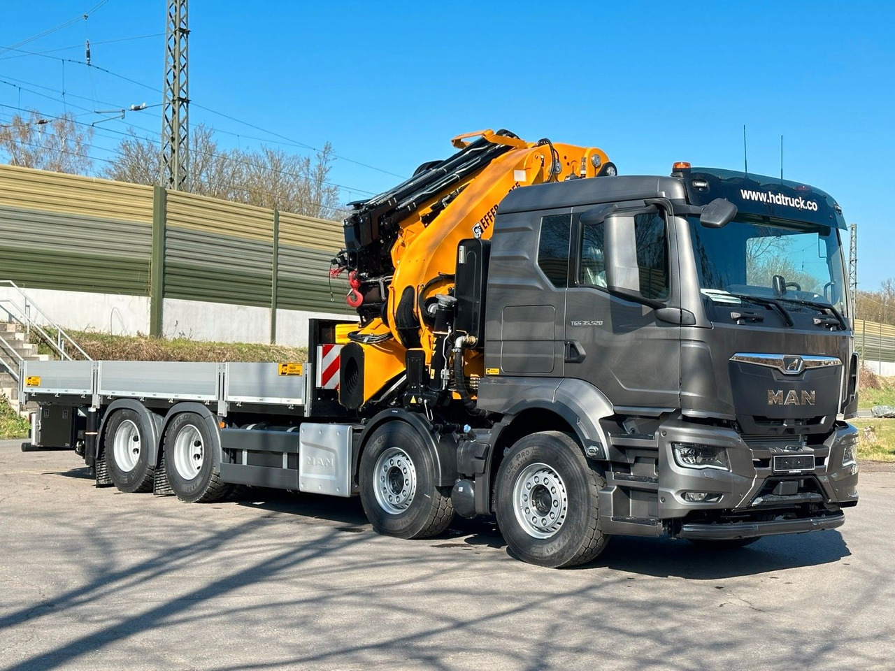 Автоманипулятор MAN TGS 35.520 8X4 TG 3 EFFER 955-8s +Jib 6sAUTOKRAN: фото 20