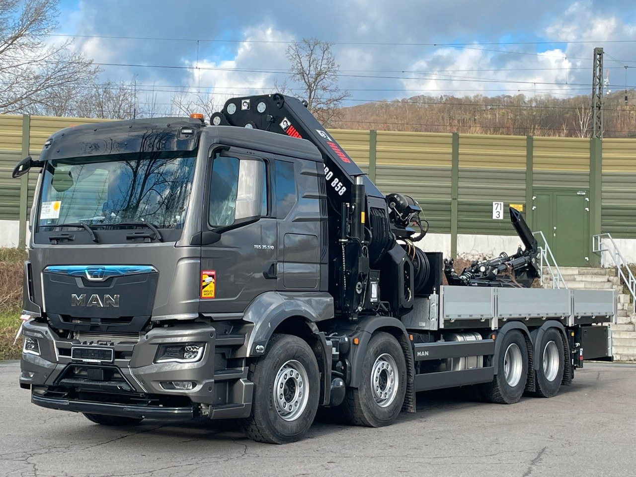 MAN TGS 35.520 8x4 BL HIAB X-HIPRO 658 EP-6 - Автоманипулятор: фото 2 MAN TGS 35.520 8x4 BL HIAB X-HIPRO 658 EP-6 - Автоманипулятор: фото 2