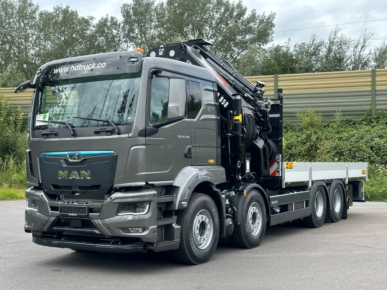 MAN TGS 35.520 8x4 BL HIAB X-HiPro858E-8 & Jib150x-6 - Автоманипулятор: фото 3 MAN TGS 35.520 8x4 BL HIAB X-HiPro858E-8 & Jib150x-6 - Автоманипулятор: фото 3