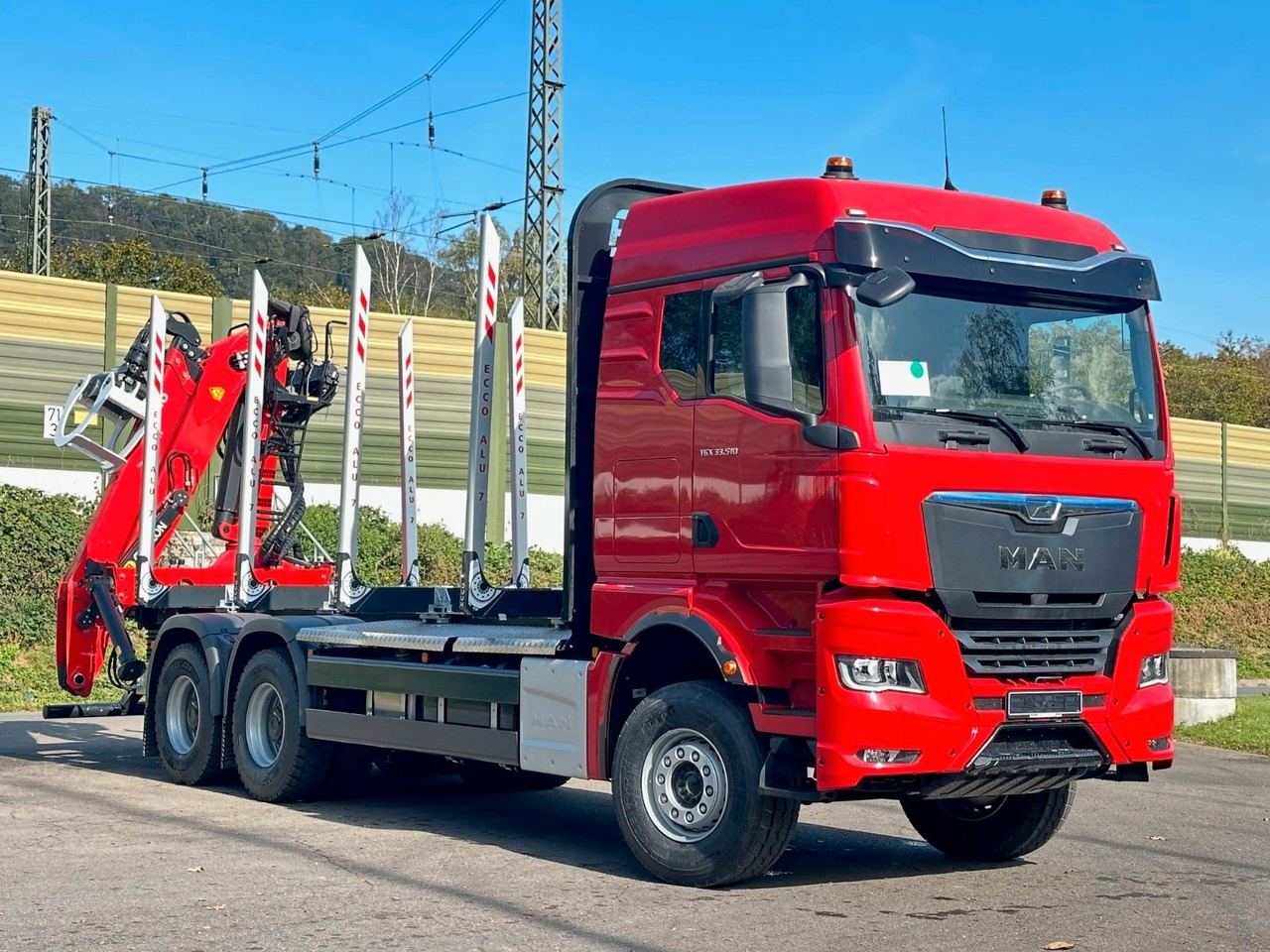 MAN TGX 33.510 6X4 BL Euro6e EPSILON 150 Z - Лесовоз, Автоманипулятор: фото 1 MAN TGX 33.510 6X4 BL Euro6e EPSILON 150 Z - Лесовоз, Автоманипулятор: фото 1