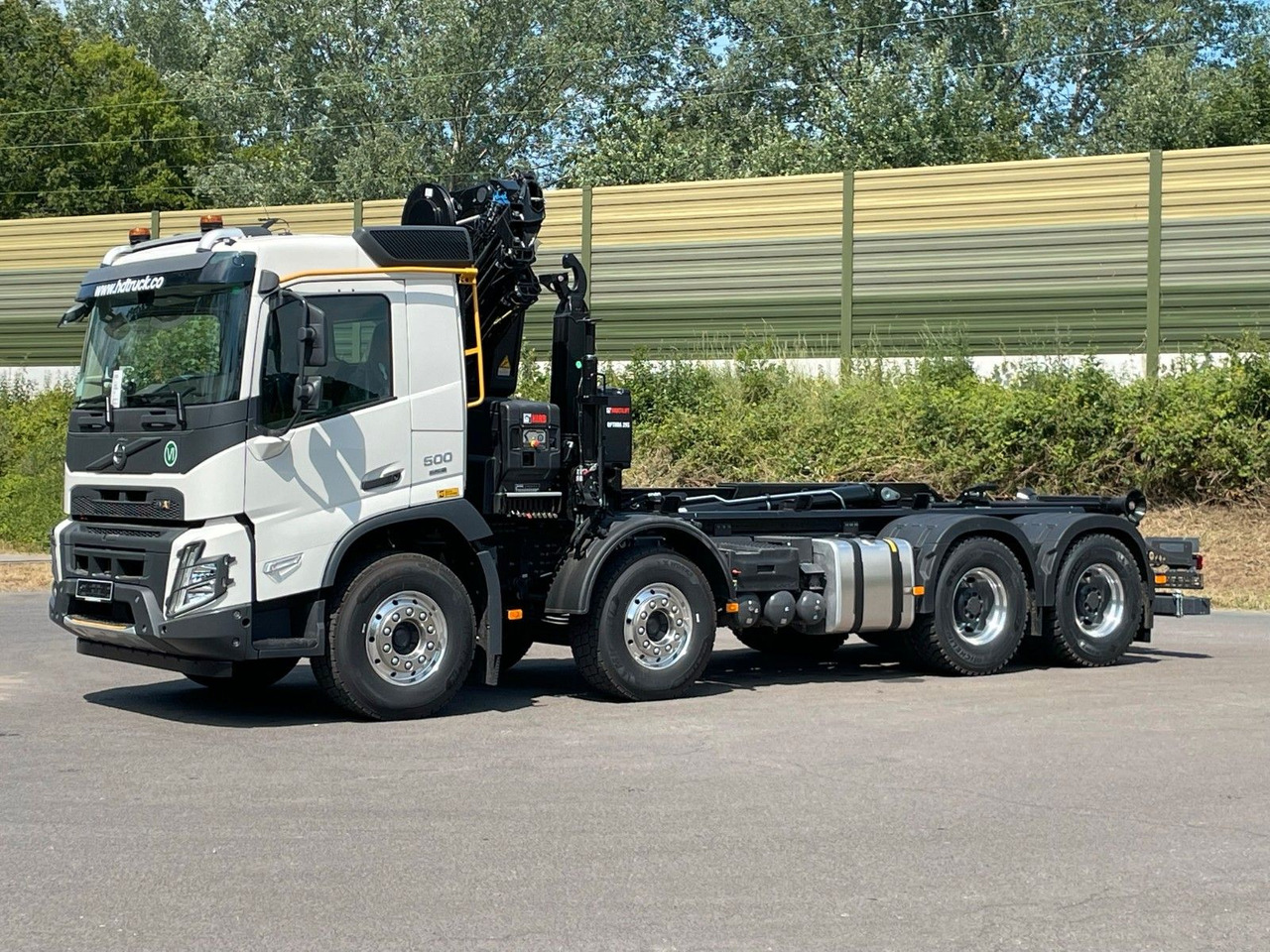Volvo FMX 500 8x4 Abrollkipper + Kran Hiab 228-6 - Крюковой мультилифт, Автоманипулятор: фото 3 Volvo FMX 500 8x4 Abrollkipper + Kran Hiab 228-6 - Крюковой мультилифт, Автоманипулятор: фото 3