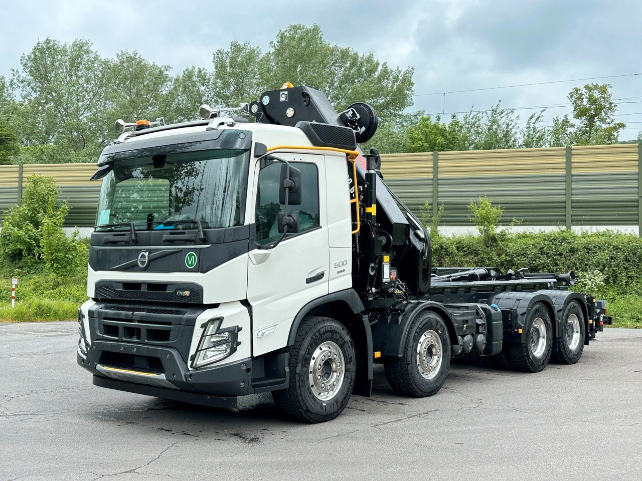 Volvo FMX 500 8x4 Abrollkipper + Kran Hiab 658-6 - Крюковой мультилифт, Автоманипулятор: фото 2 Volvo FMX 500 8x4 Abrollkipper + Kran Hiab 658-6 - Крюковой мультилифт, Автоманипулятор: фото 2