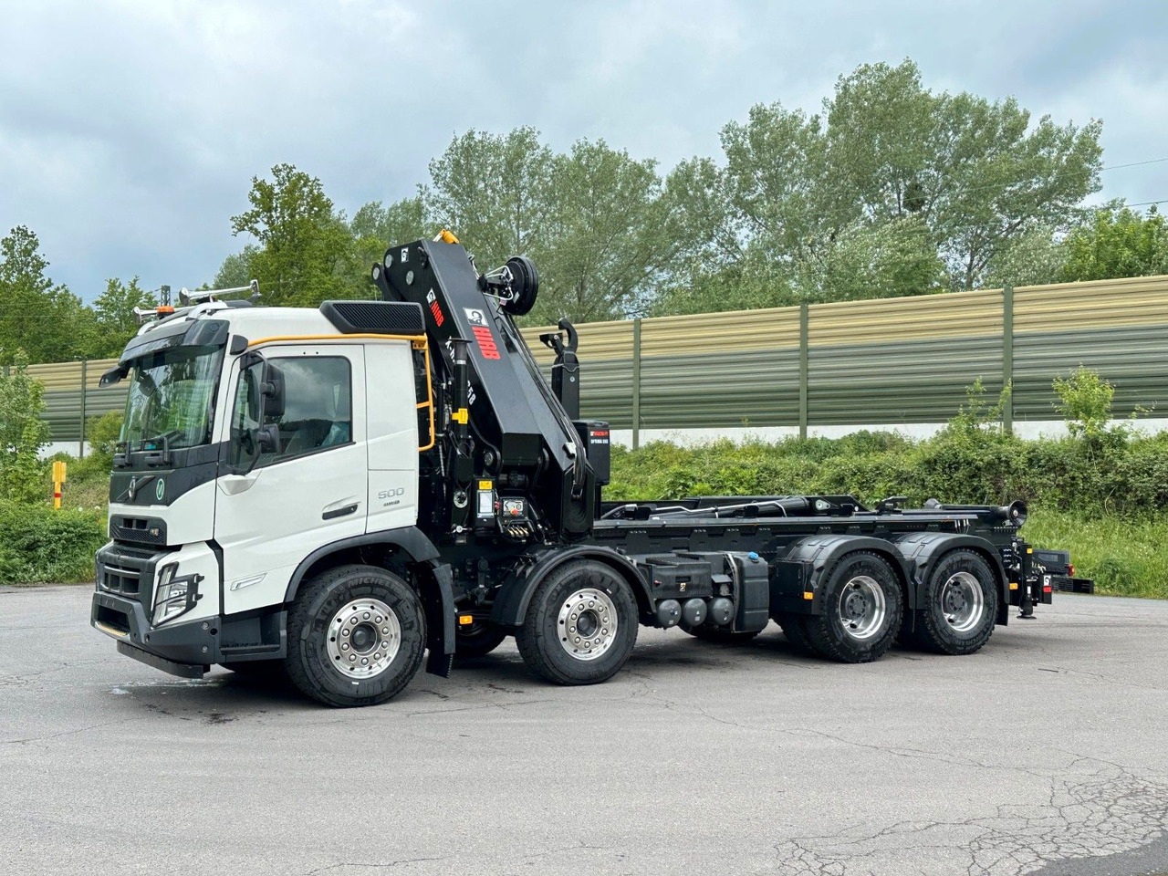 Volvo FMX 500 8x4 Abrollkipper + Kran Hiab 658-6 - Крюковой мультилифт, Автоманипулятор: фото 3 Volvo FMX 500 8x4 Abrollkipper + Kran Hiab 658-6 - Крюковой мультилифт, Автоманипулятор: фото 3
