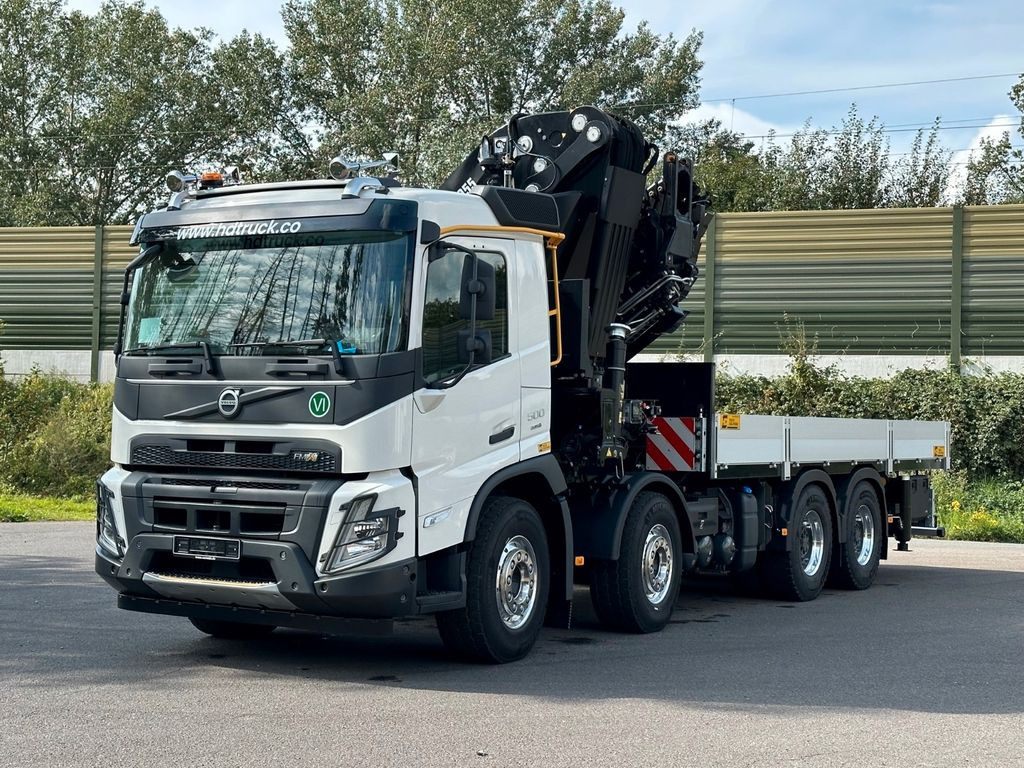 Volvo FMX 500 8x4 EFFER 955-8s + Jib 6s - Грузовик бортовой/ Платформа, Автоманипулятор: фото 1 Volvo FMX 500 8x4 EFFER 955-8s + Jib 6s - Грузовик бортовой/ Платформа, Автоманипулятор: фото 1