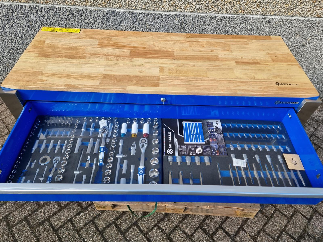 Metallo Mega Jumbo Gereedschapskist - Nieuw, 11 lades waarvan 9 gevuld met gereedschap - Оборудование для гаражей/ Мастерских: фото 3 Metallo Mega Jumbo Gereedschapskist - Nieuw, 11 lades waarvan 9 gevuld met gereedschap - Оборудование для гаражей/ Мастерских: фото 3