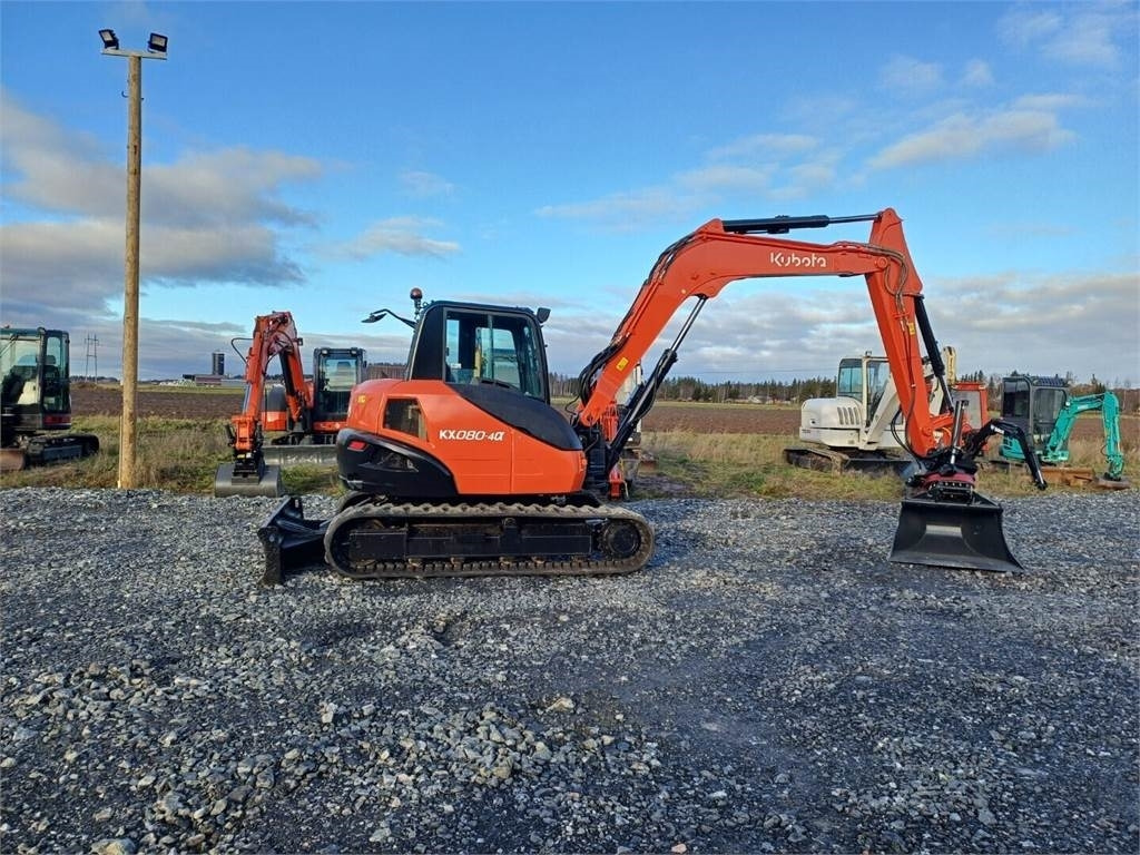 Kubota KX080-4a Pyörittäjällä - Мини-экскаватор: фото 5 Kubota KX080-4a Pyörittäjällä - Мини-экскаватор: фото 5